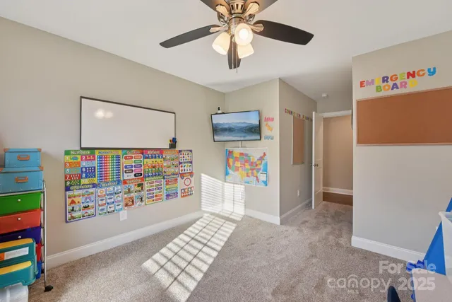 a view of a storage in a room