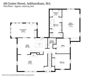$615,000 | 68 Center Street, Ashburnham, MA 01430