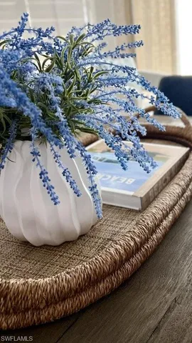 a view of a living room