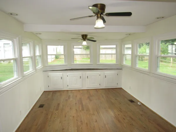 a close view of closet
