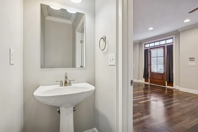 an empty room with a empty space