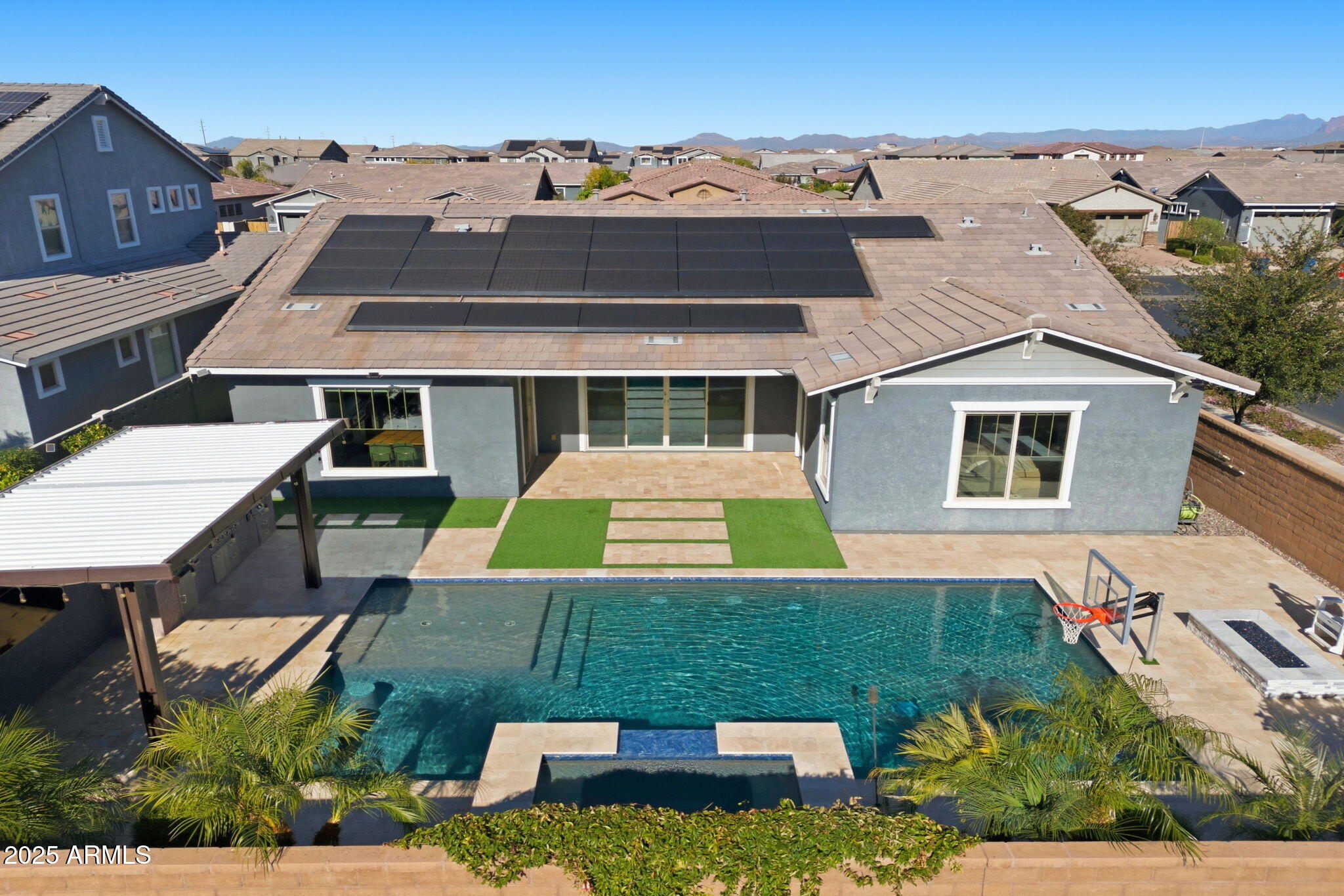 22679 East Russet Road Queen Creek, AZ 85142 - Photo 2 of 51 an aerial view of a house