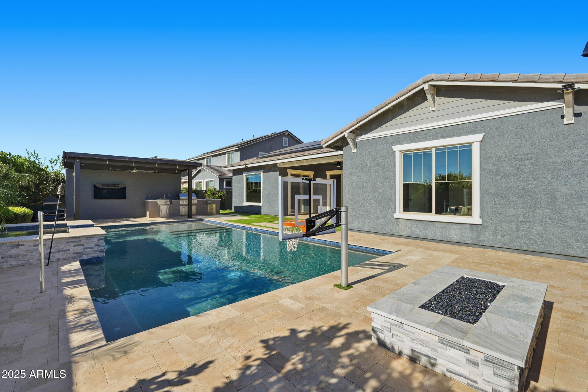 22679 East Russet Road Queen Creek, AZ 85142 - Photo 47 of 51 a front view of a house with garden