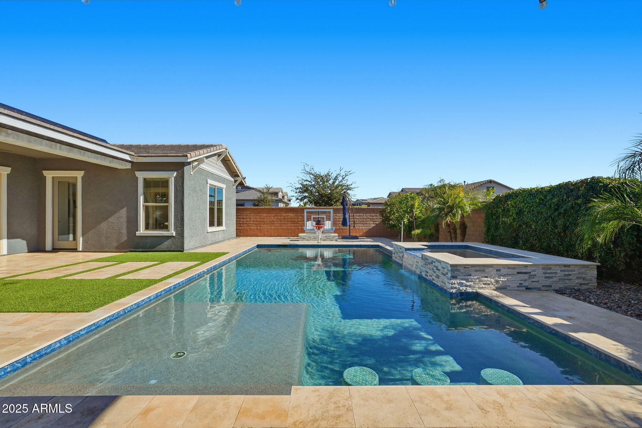22679 East Russet Road Queen Creek, AZ 85142 - Photo 50 of 51 a view of a house with pool