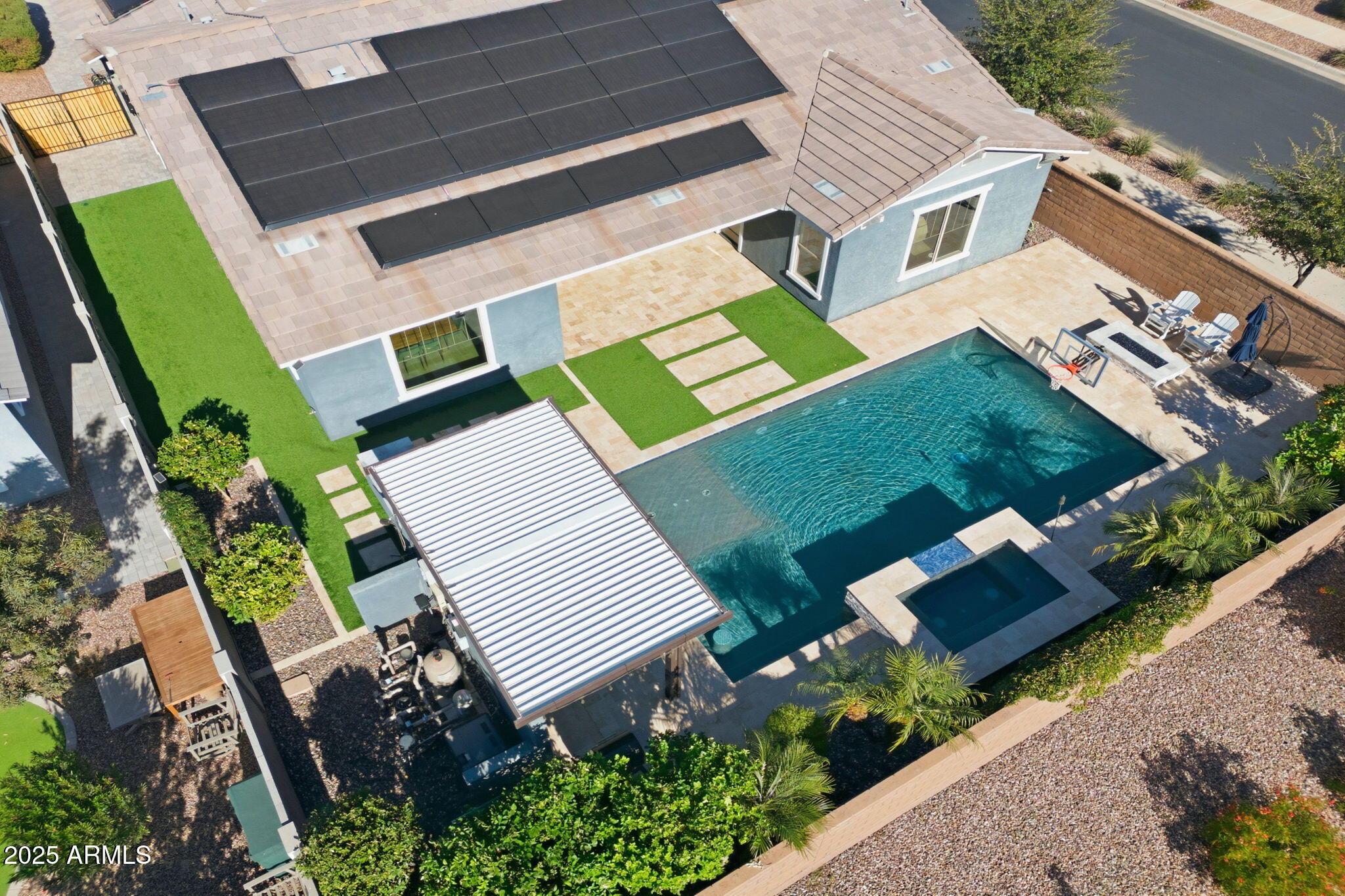 22679 East Russet Road Queen Creek, AZ 85142 - Photo 7 of 51 an aerial view of a house
