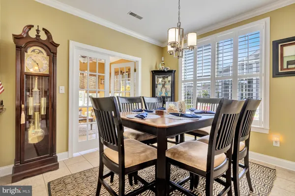 a view of a chair in the deck