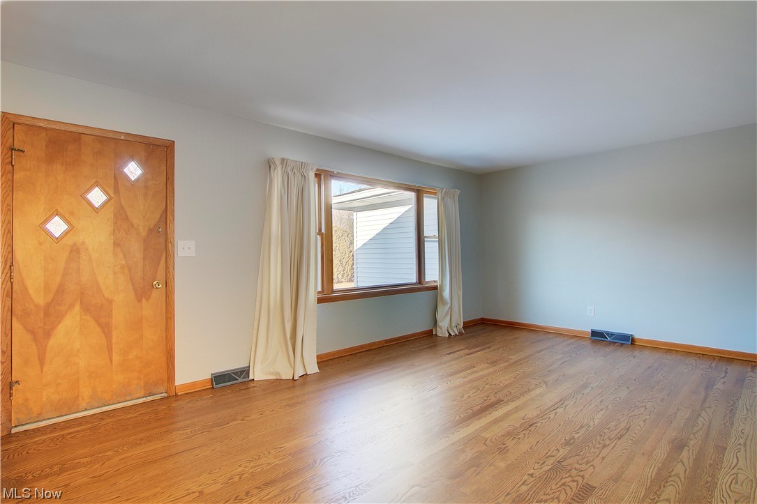 1998 Bridger Road Akron, OH 44312 - Photo 13 of 32 Living room with light hardwood / wood-style flooring