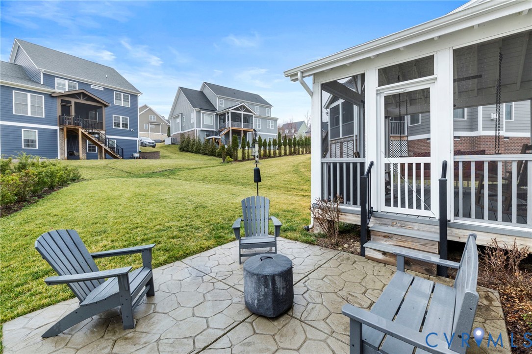 4001 Bircham Loop Midlothian, VA 23113 - Photo 31 of 33 a view of a patio with chair and tables