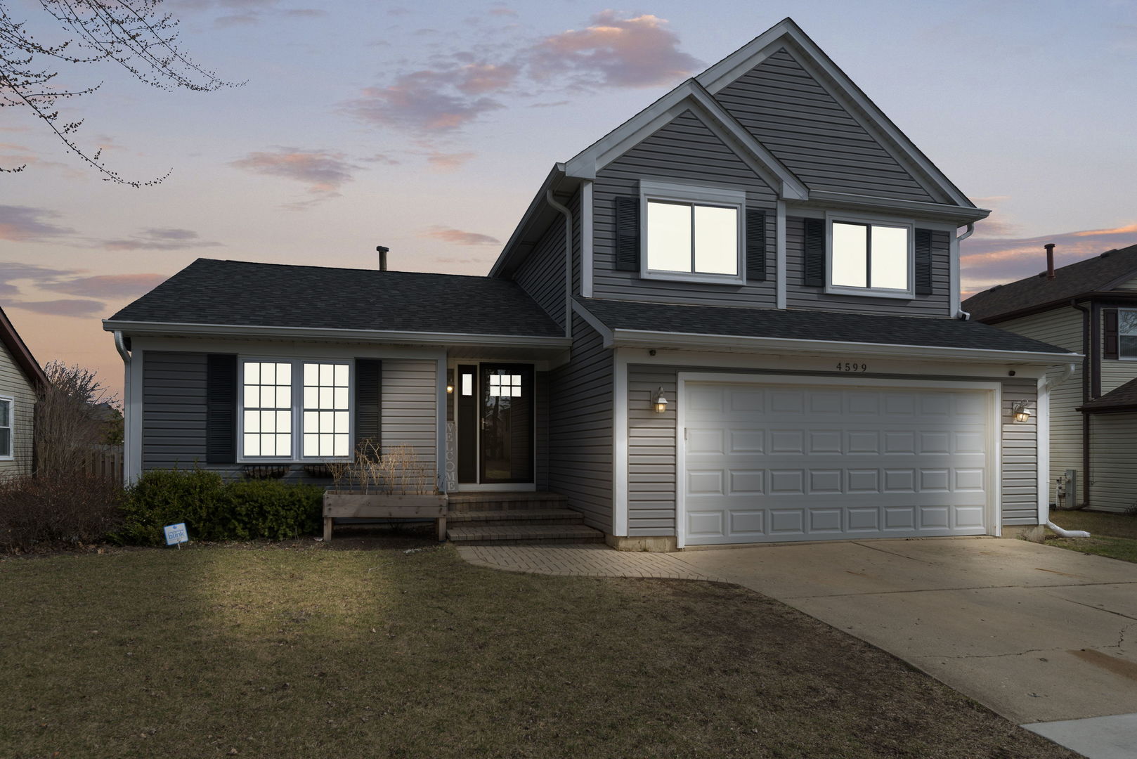 front view of a house