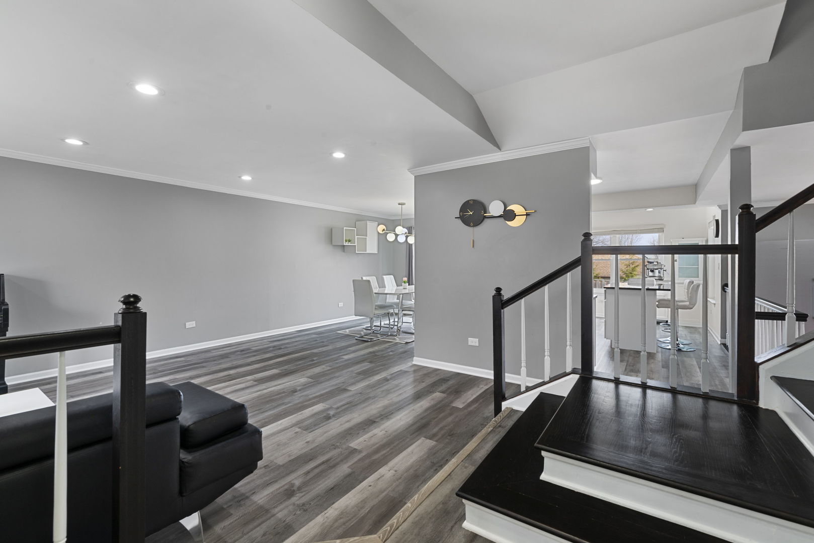 4599 Mumford Drive Hoffman Estates, IL 60192 - Photo 6 of 25 a view of staircase with a rug