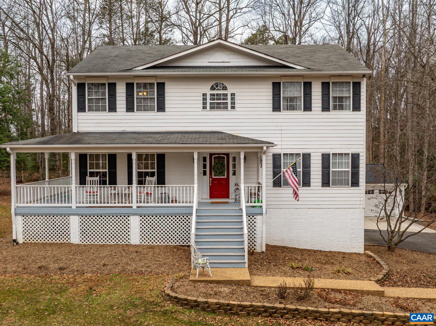 334 Carodon Drive Ruckersville, VA 22968 - Photo 2 of 54 a front view of a house with a yard