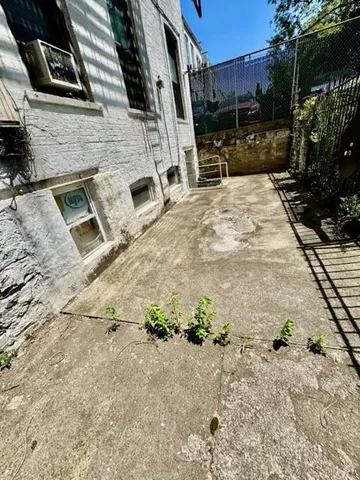 a close view of water heater room