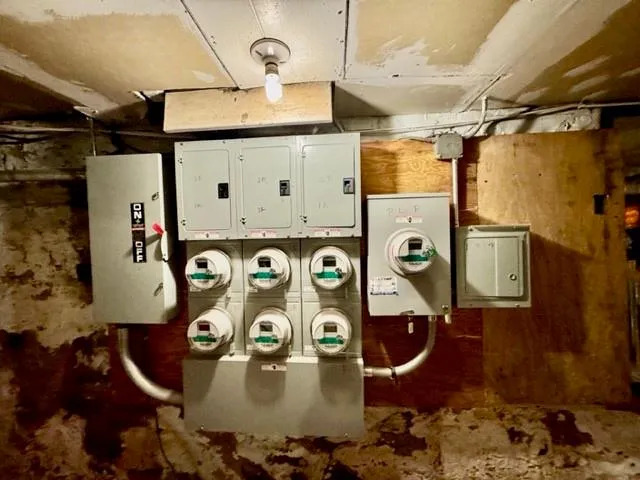 a water heater room