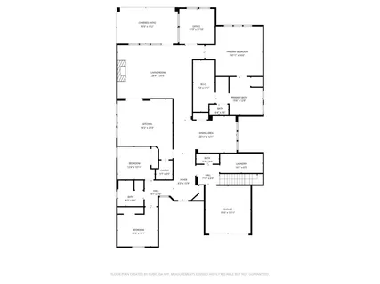 a picture of a floor plan