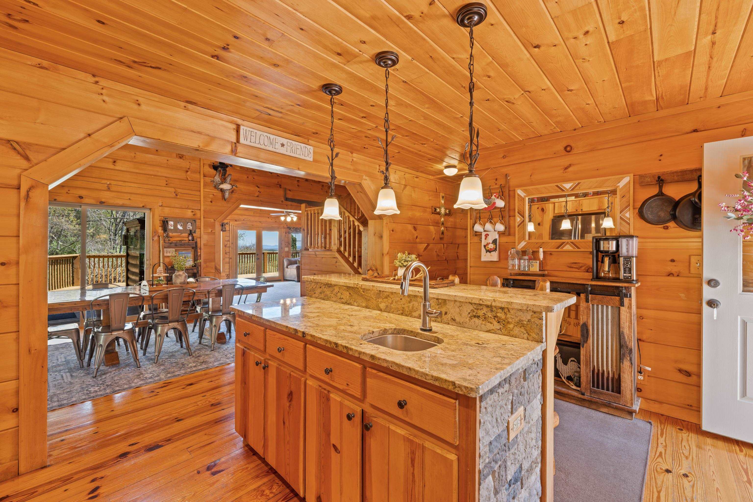 115 Spring Crossing Lane Steeles Tavern, VA 24476 - Photo 32 of 74 a kitchen with lots of counter top space