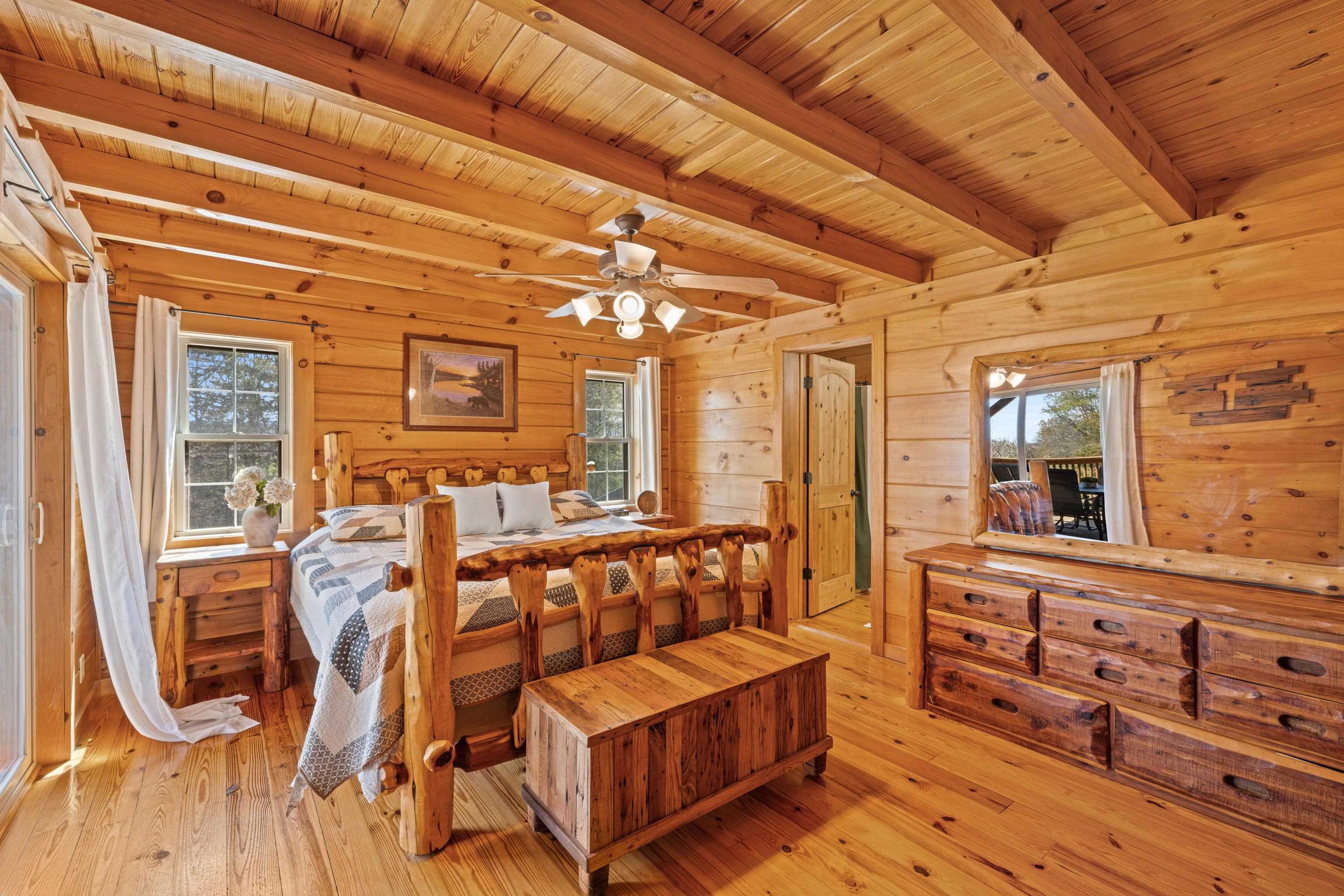 115 Spring Crossing Lane Steeles Tavern, VA 24476 - Photo 33 of 74 a very nice looking room with many windows