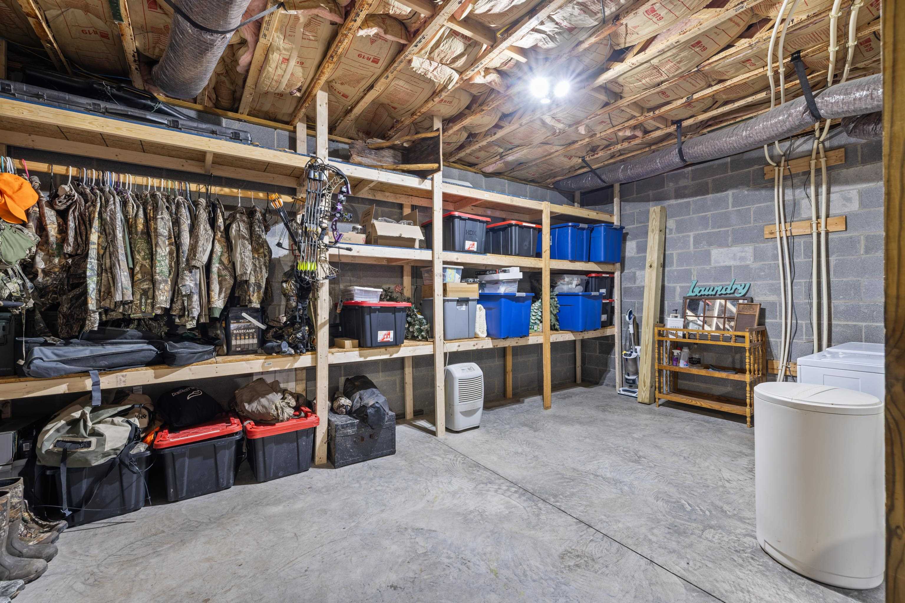 115 Spring Crossing Lane Steeles Tavern, VA 24476 - Photo 46 of 74 a view of storage and utility room