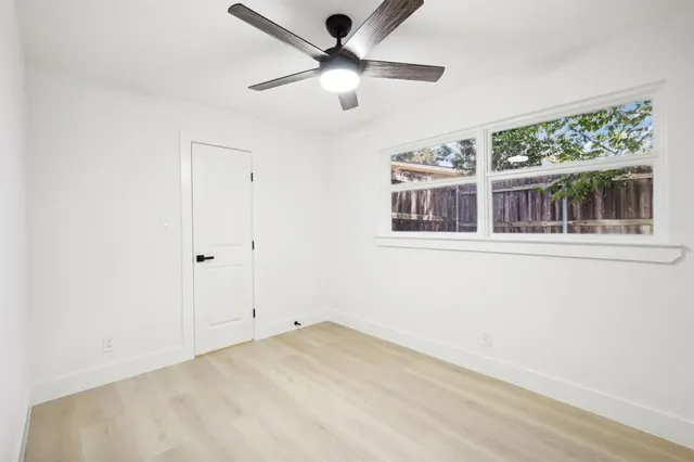 wooden floor in an empty room