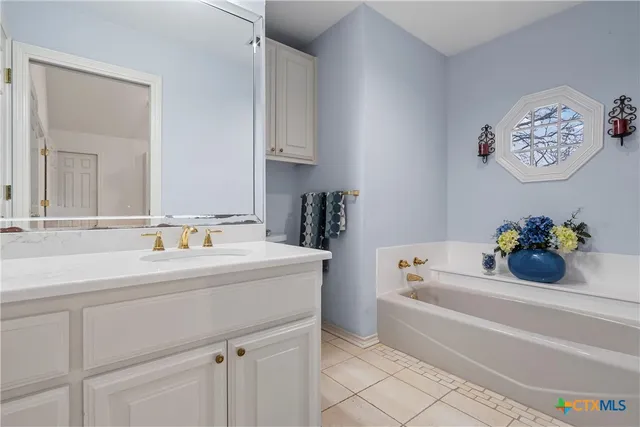 a view of a balcony with furniture