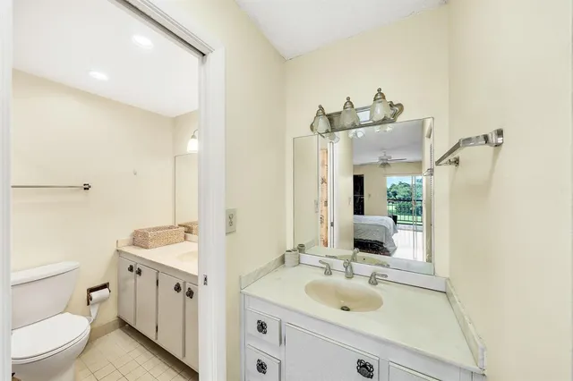 a bathroom with a sink and a toilet