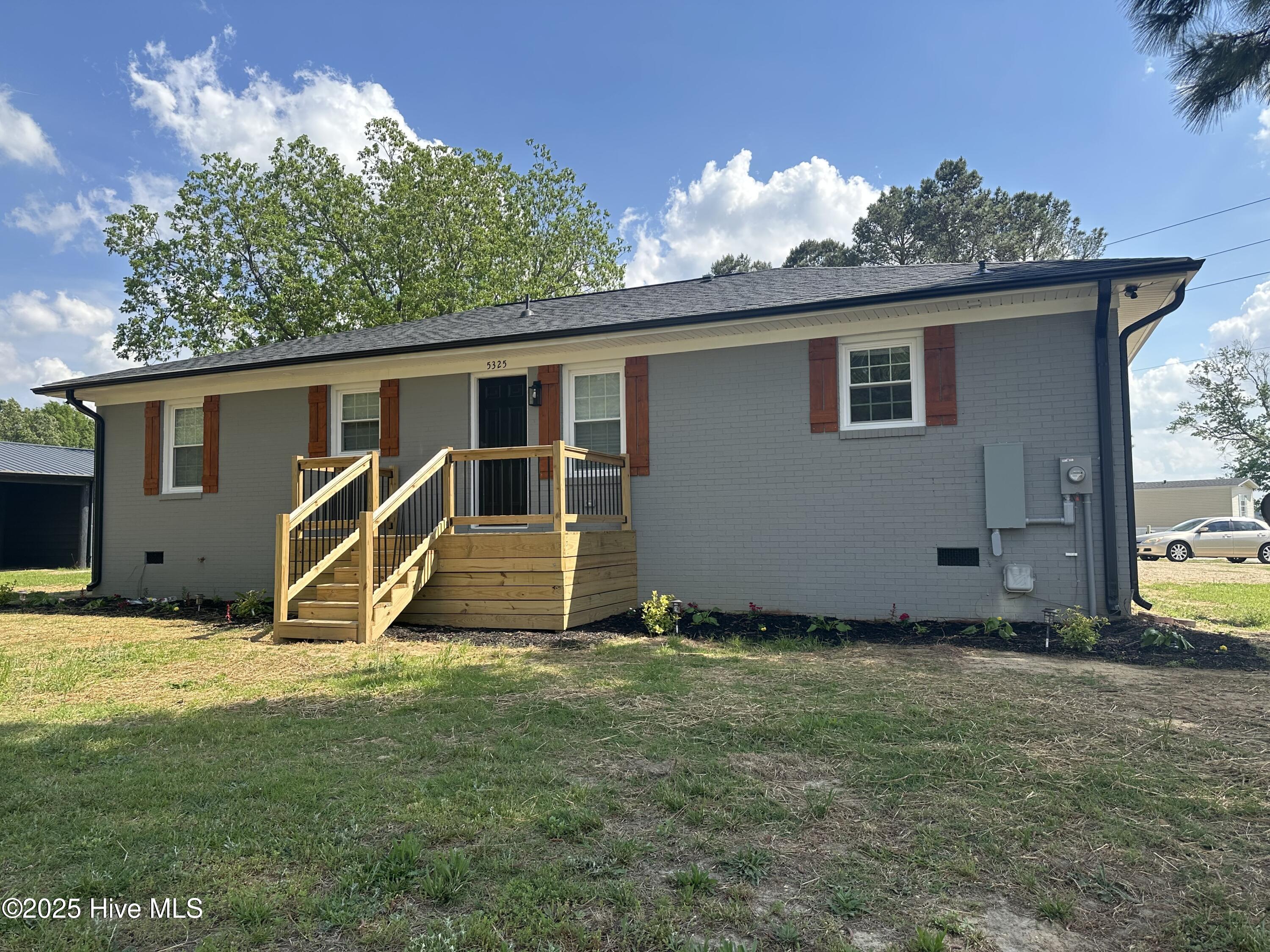 Front View Facing Old Spring Hope Rd