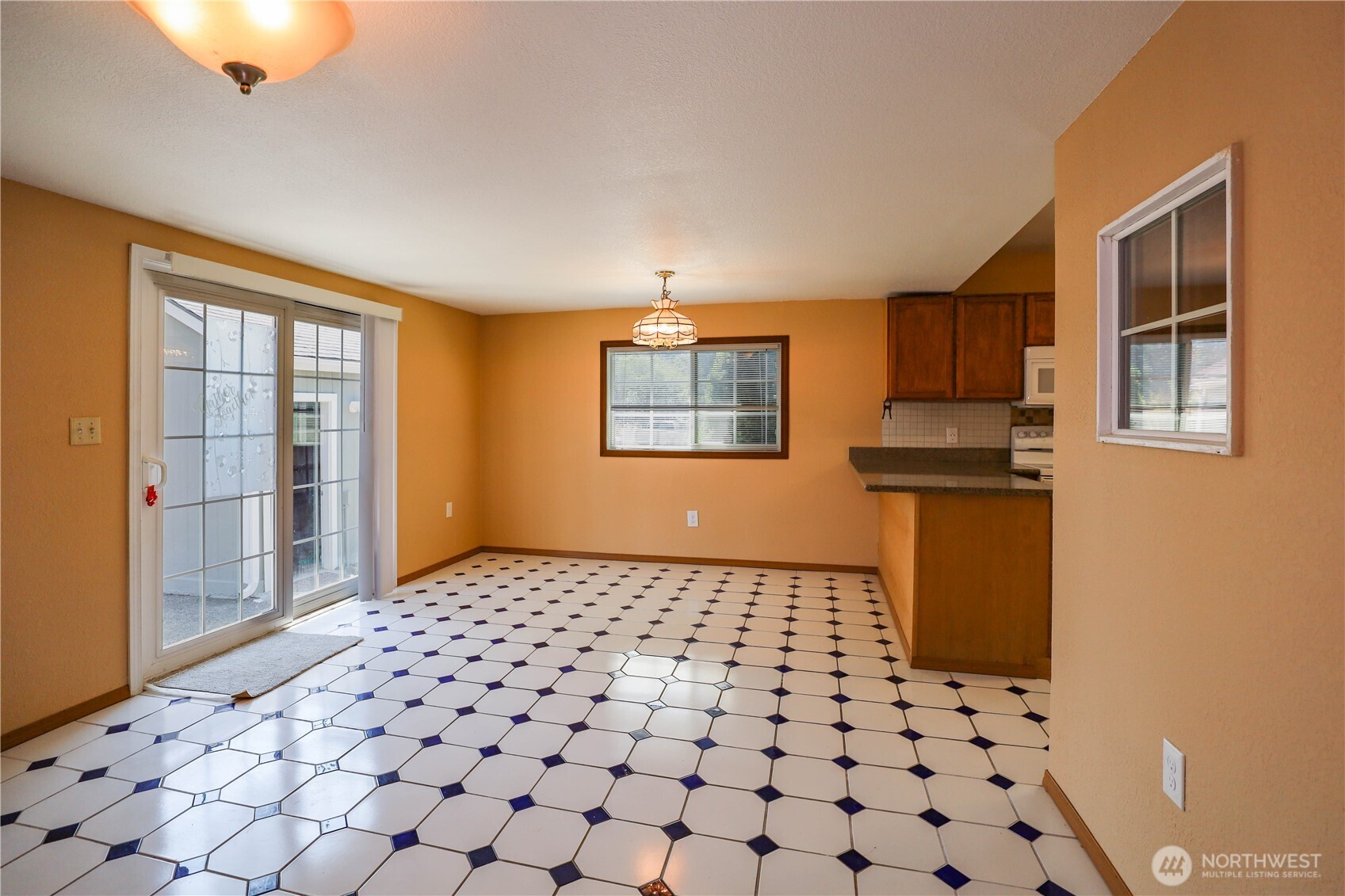 5419 Highway 12 Malone, WA 98541 - Photo 20 of 40 a front view of a house with a black and white checkered floor