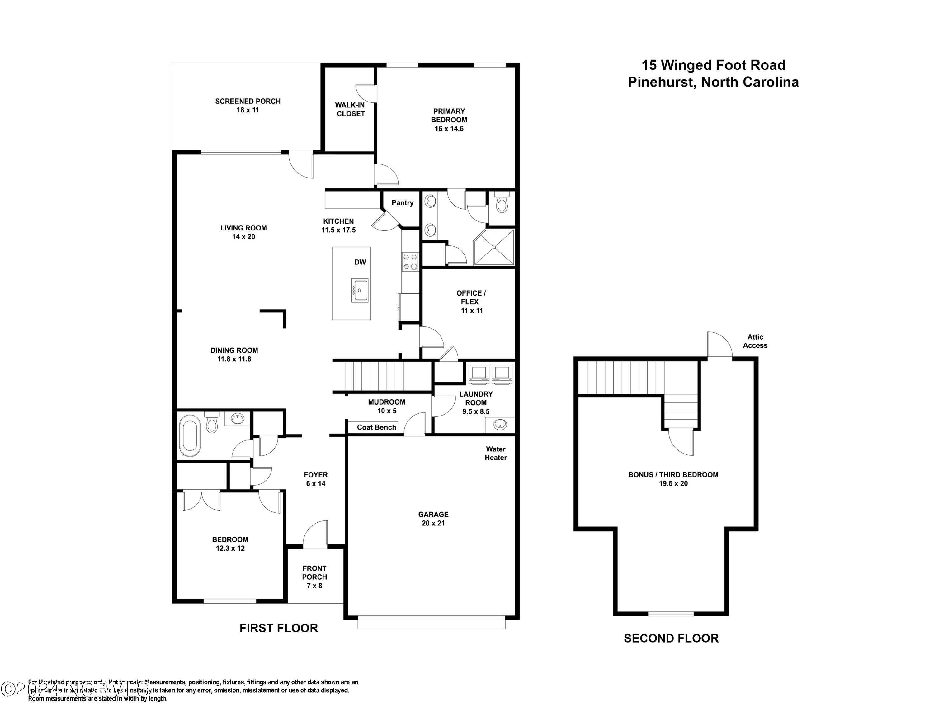 15 Winged Foot Road, Unit 8 Pinehurst, NC 28374 - Photo 34 of 34 WingedFoot15_floorplan