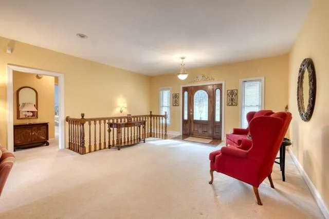 a kitchen with stainless steel appliances a refrigerator sink and cabinets