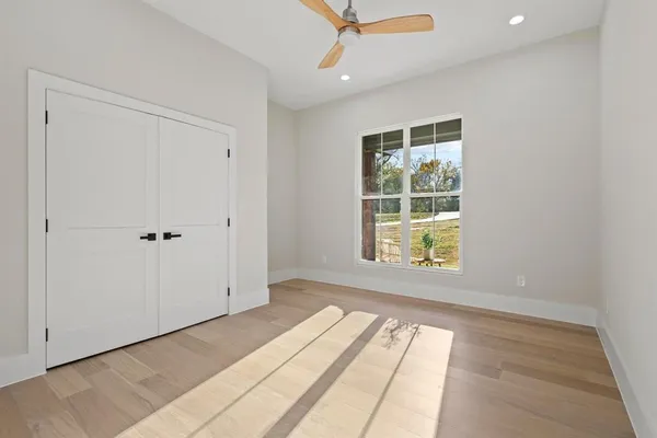wooden floor in an empty room