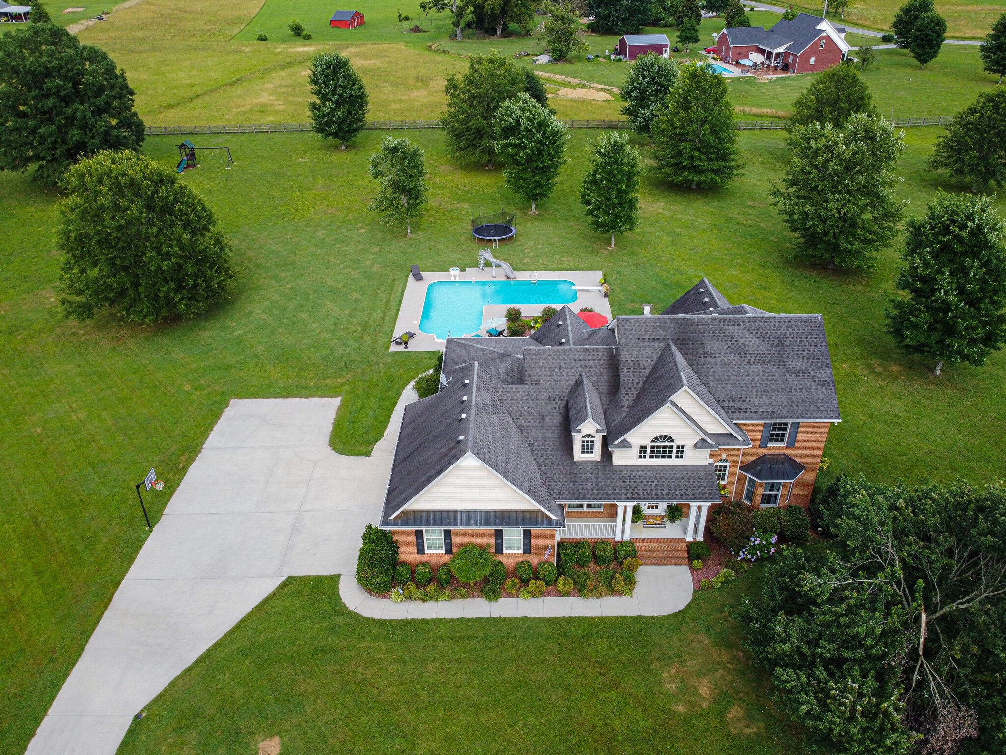 881 Urban Farms Road Manchester, TN 37355 - Photo 44 of 49 an aerial view of a house