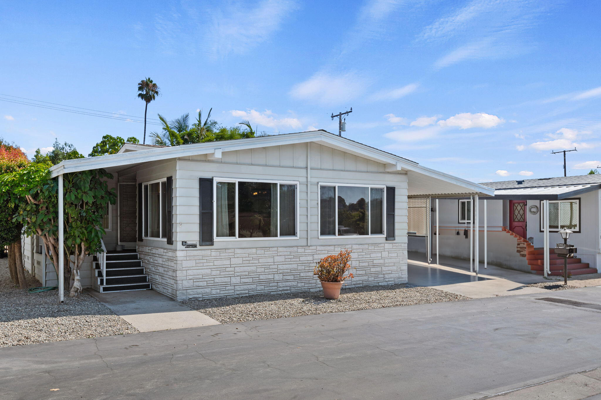 340 Old Mill Road, Unit SPC 12 Santa Barbara, CA 93110 - Photo 34 of 35 a front view of house with yard outdoor seating and barbeque oven