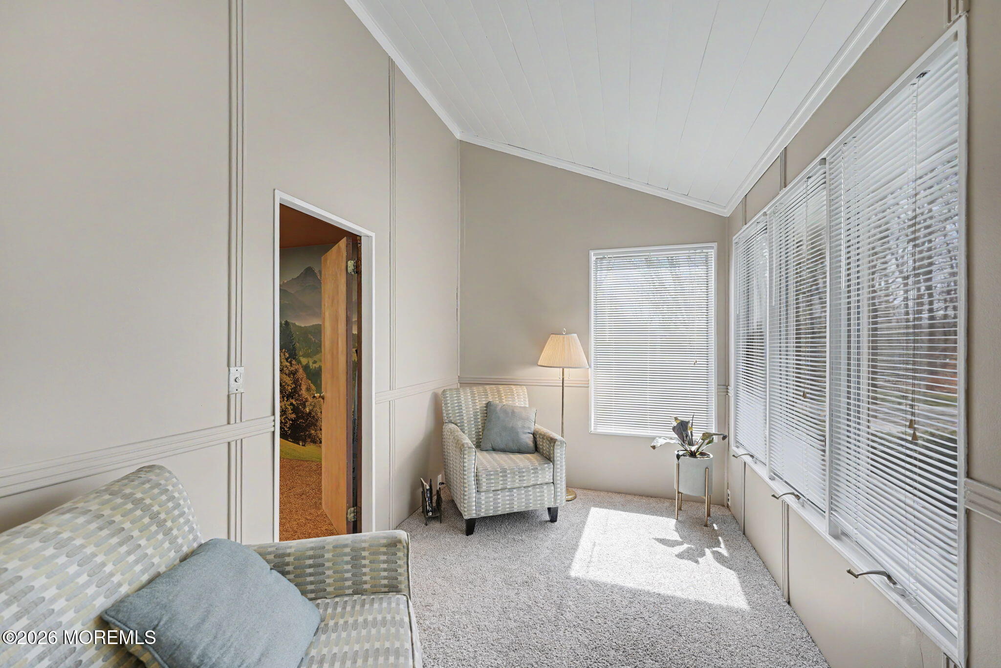 49 Hampton Drive Freehold, NJ 07728 - Photo 21 of 34 a bedroom with furniture and a large window