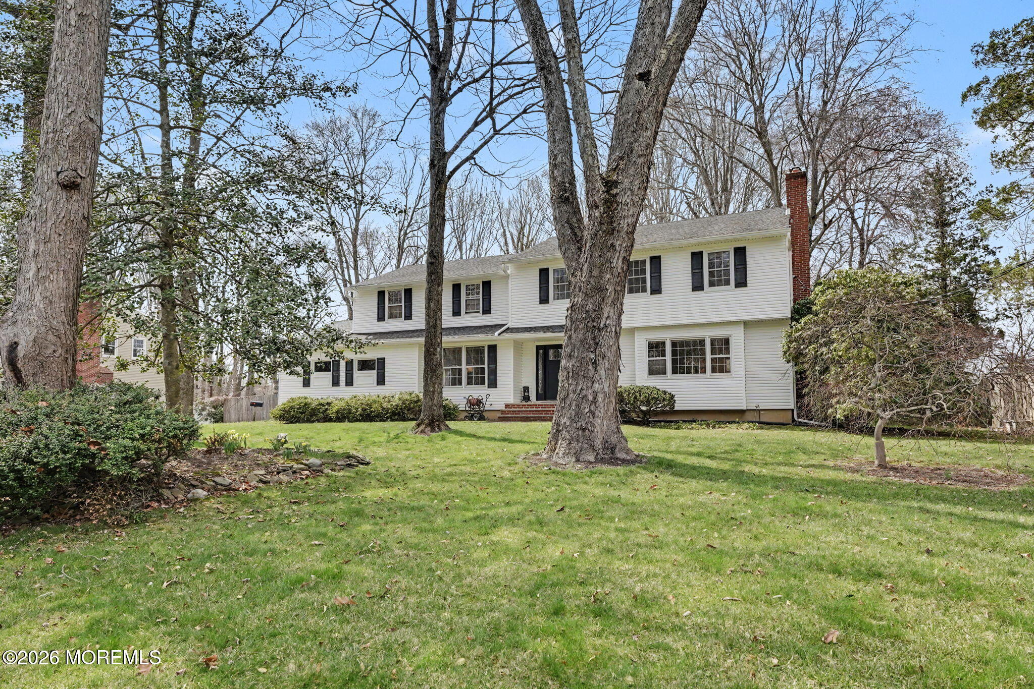 49 Hampton Drive Freehold, NJ 07728 - Photo 34 of 34 a view of a big yard with large trees