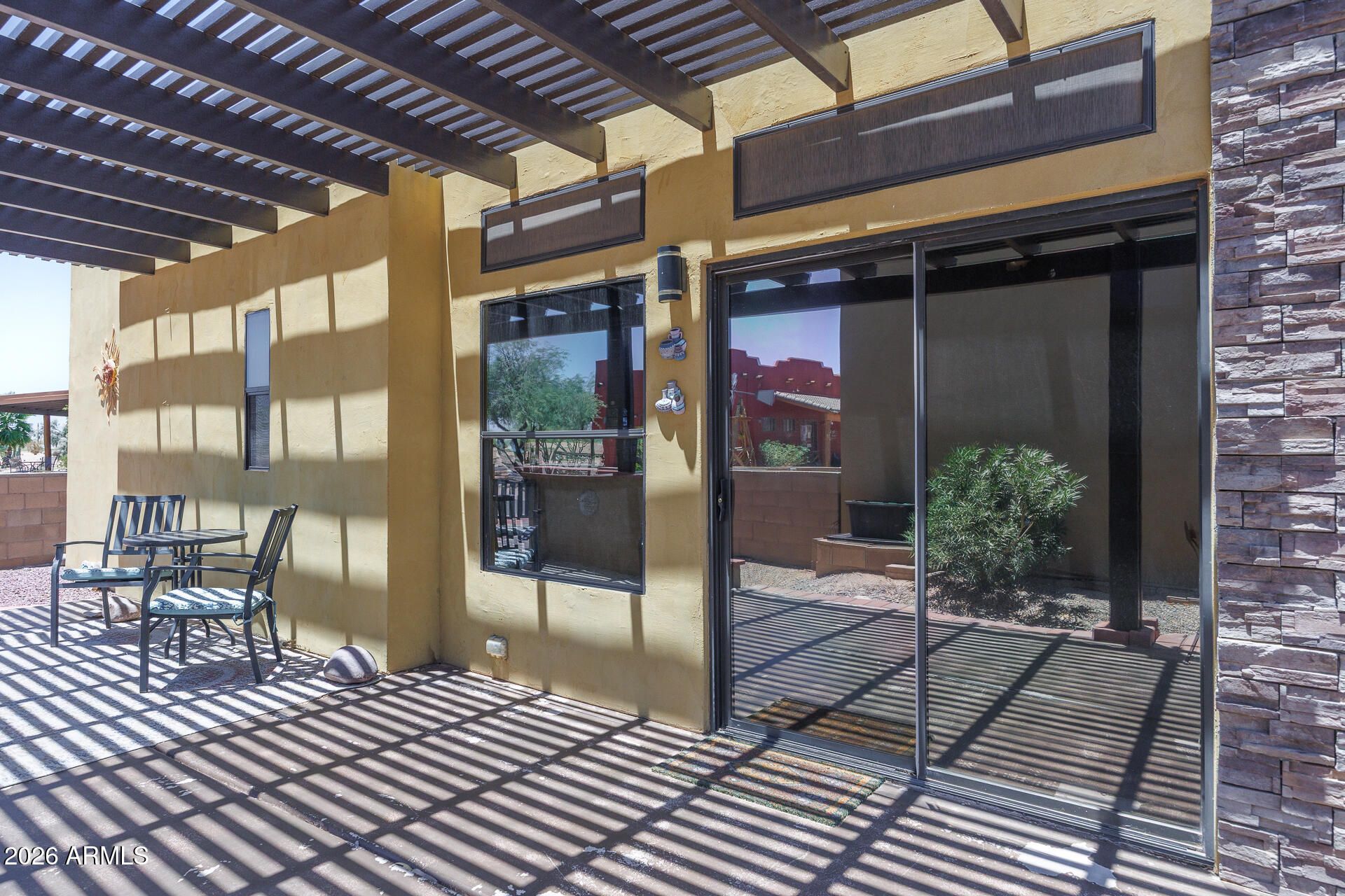 3290 South Montgomery Road, Unit 10 Casa Grande, AZ 85193 - Photo 3 of 24 3290 S Montgomery Unit 10 - Patio Front