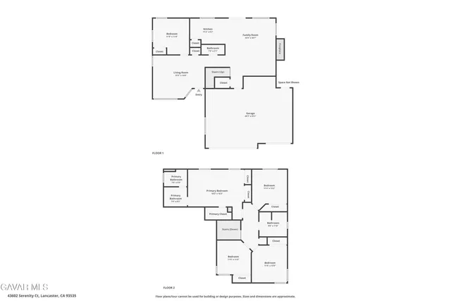 $459,900 | 43602 Serenity Court, Lancaster, CA 93535