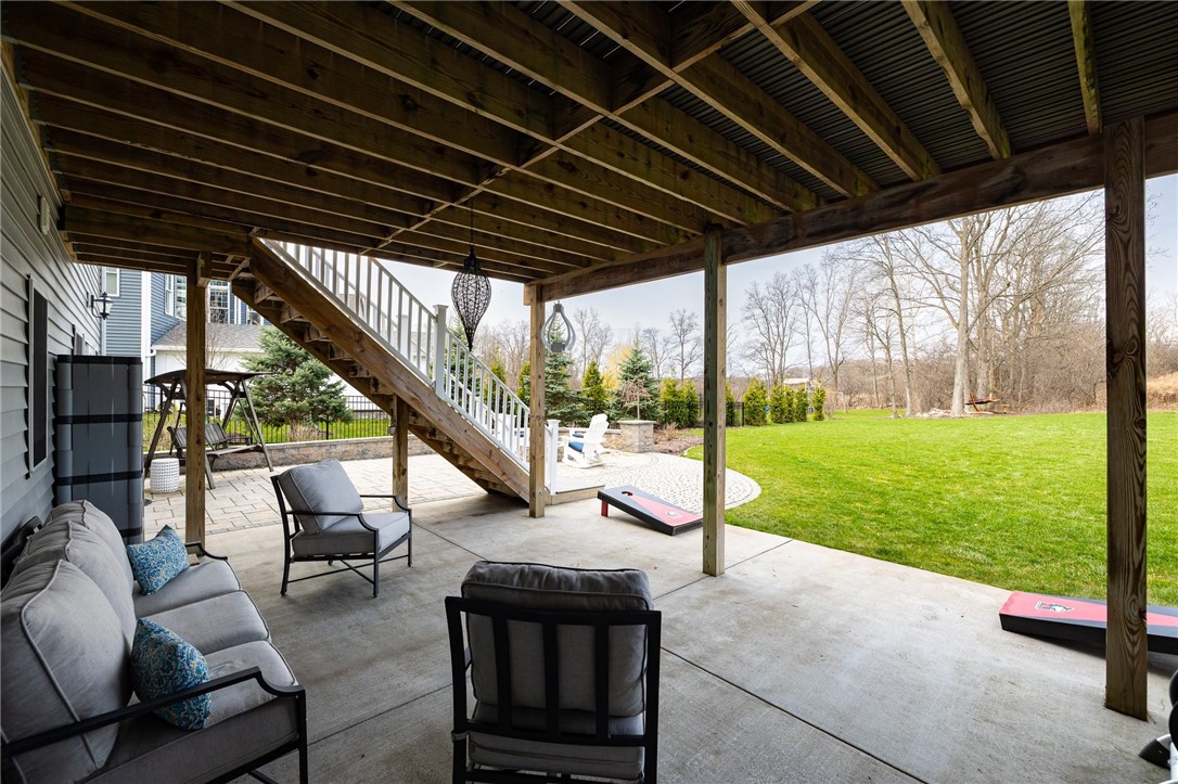 83 Coventry Ridge Pittsford, NY 14534 - Photo 45 of 50 Covered area under deck.