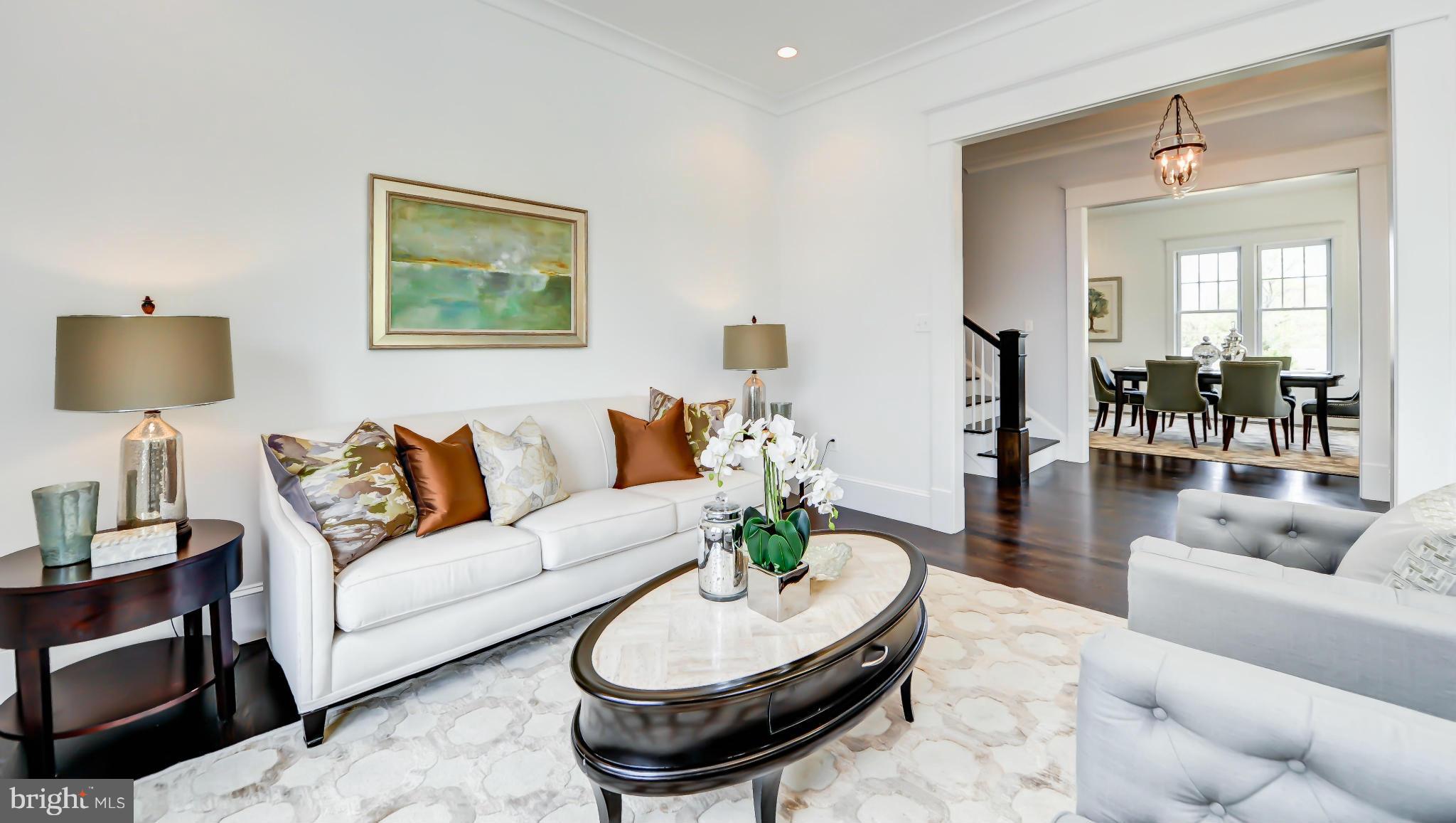 2735 Lorcom Lane Arlington, VA 22207 - Photo 5 of 30 a living room with furniture and a wooden floor