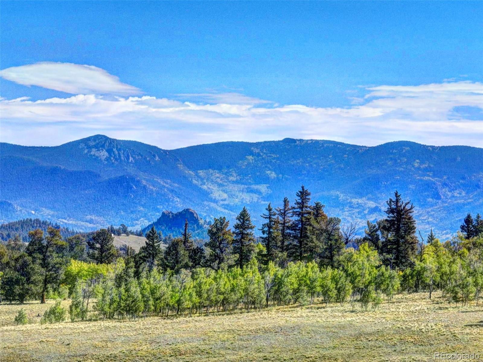 225 Antelope Way Como, CO 80432 - Photo 13 of 20 a view of a city with a mountain