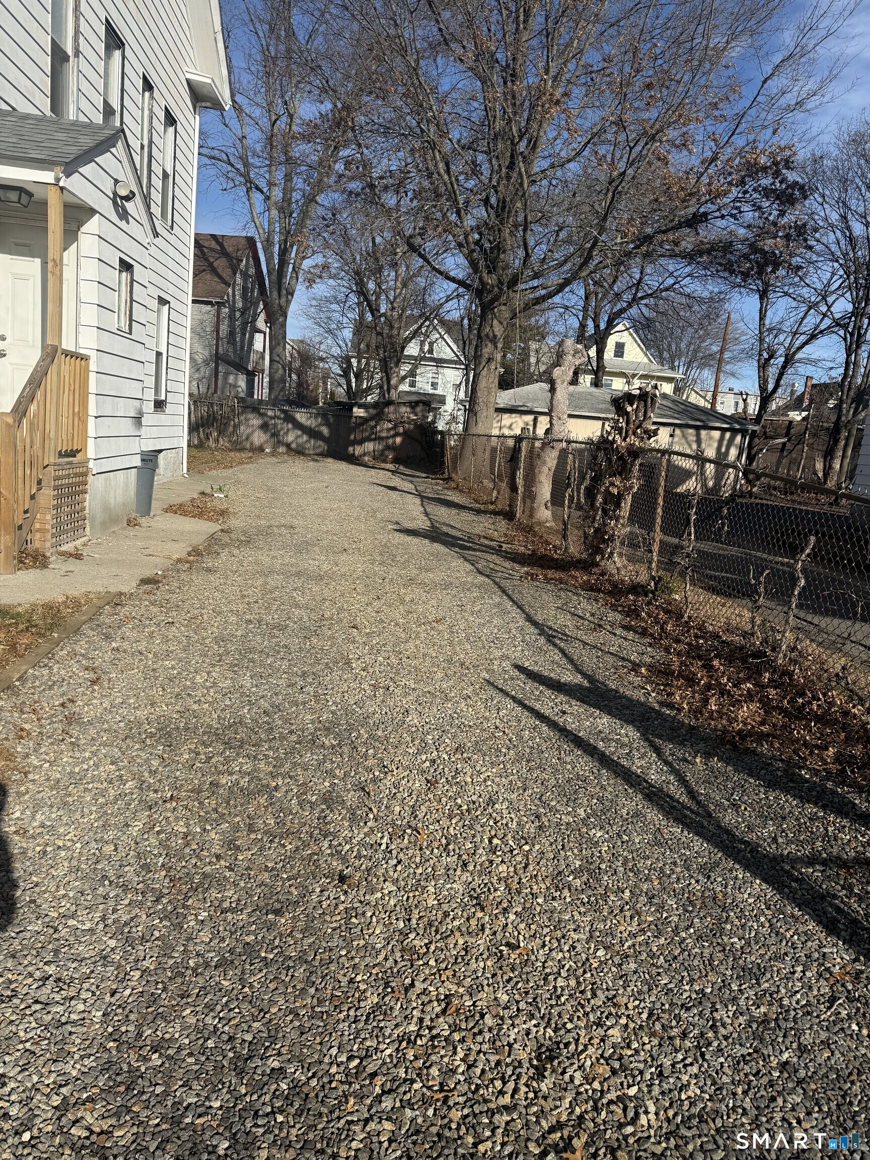 597 Ogden Street Bridgeport, CT 06608 - Photo 10 of 10 a view of a back yard of the house