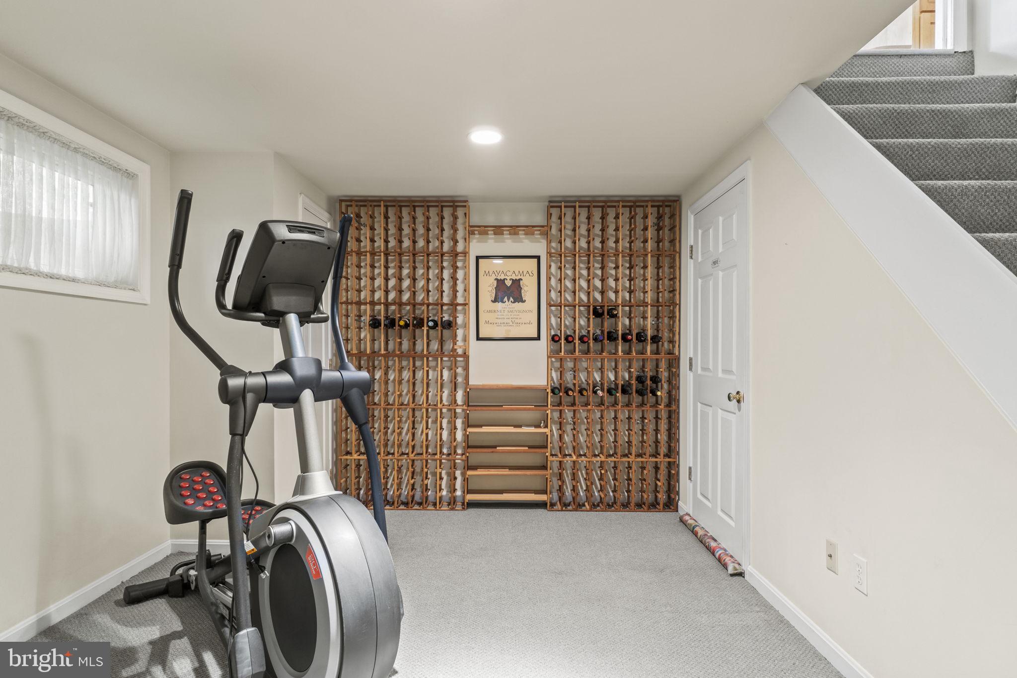 1008 Lanark Way Silver Spring, MD 20901 - Photo 18 of 26 Additional living space with built in wine rack.
