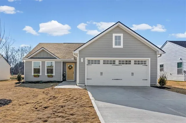 a view of a white house