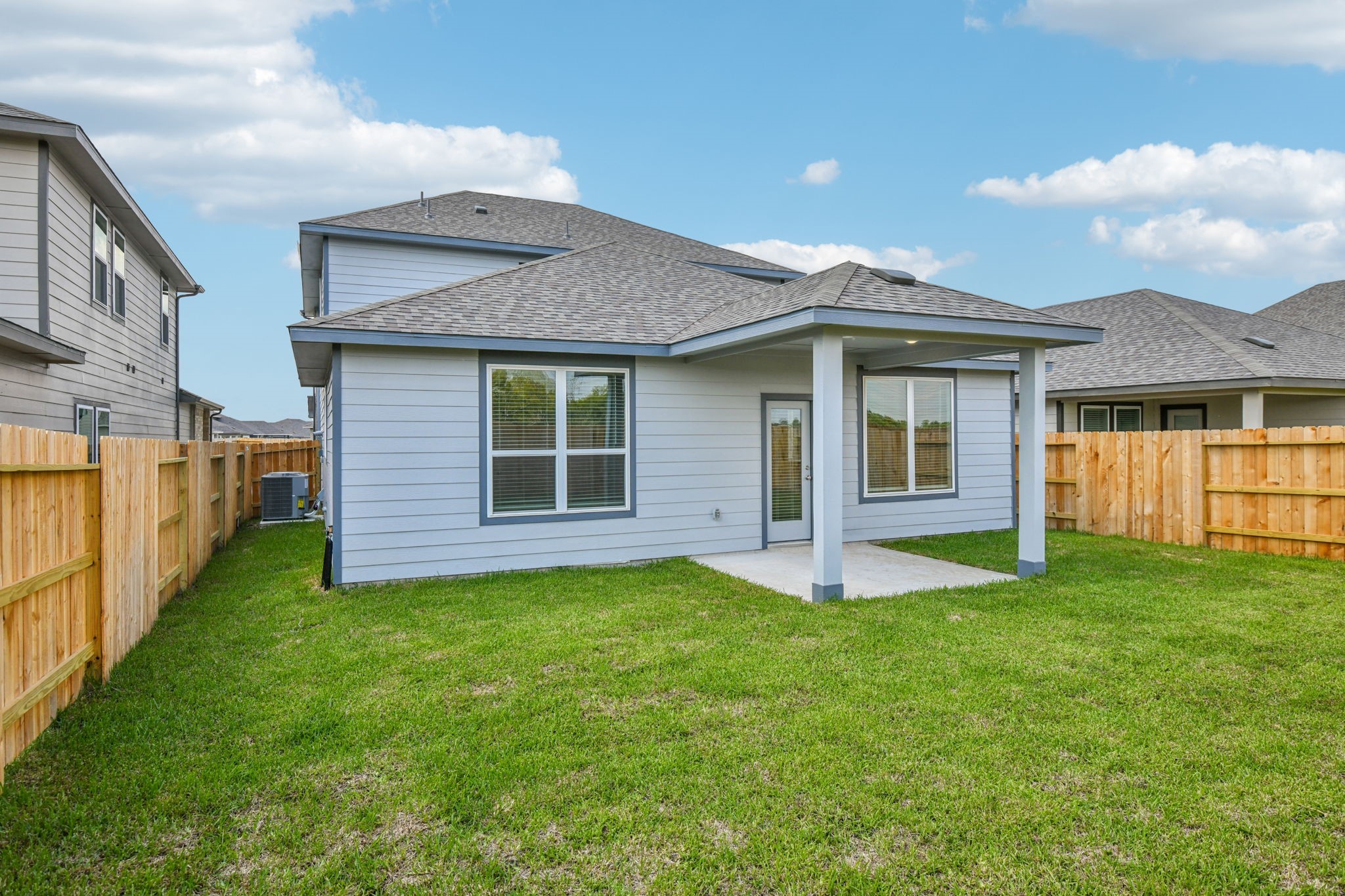 6631 Castella Drive Rosharon, TX 77583 - Photo 46 of 47 a view of a house with a yard