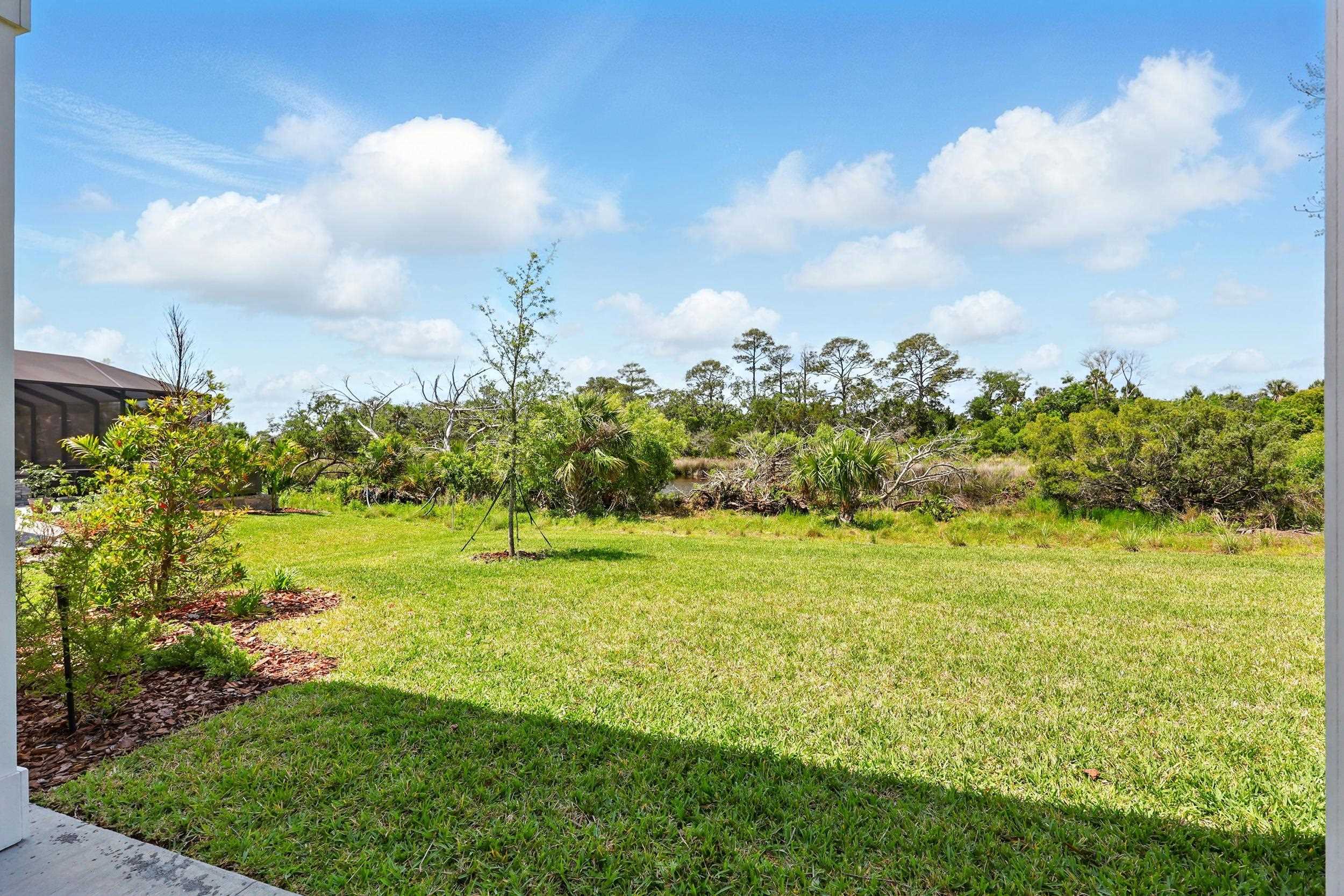 164 Tesoro Terrace St. Augustine, FL 32095 - Photo 41 of 55 a view of an ocean from a big yard