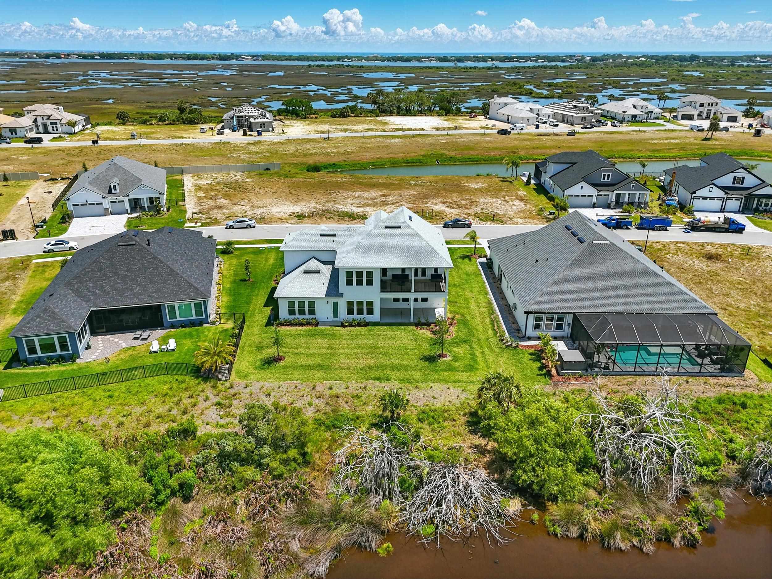 164 Tesoro Terrace St. Augustine, FL 32095 - Photo 46 of 55 a view of a city with an ocean view