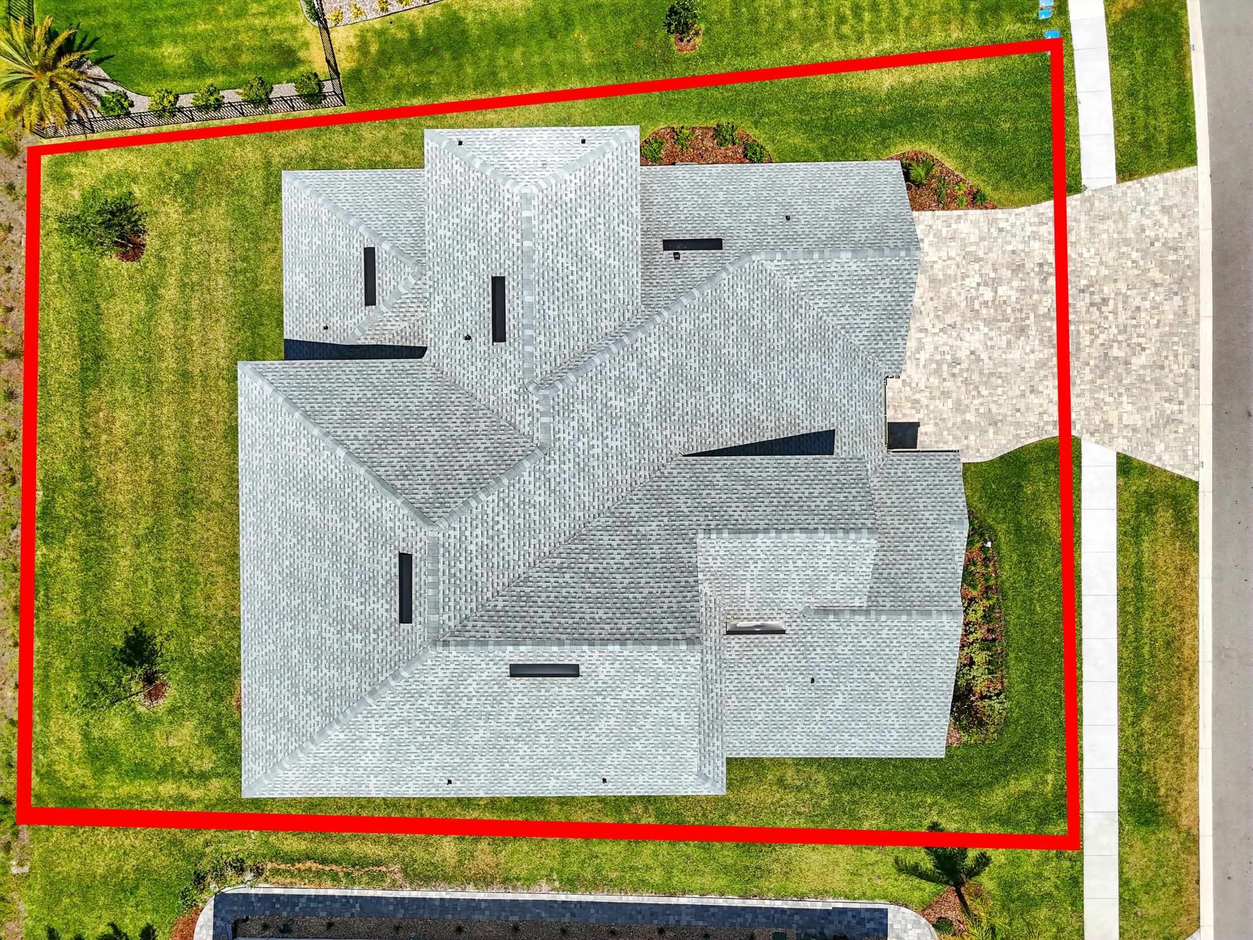 164 Tesoro Terrace St. Augustine, FL 32095 - Photo 52 of 55 a aerial view of a house with a yard and sitting area