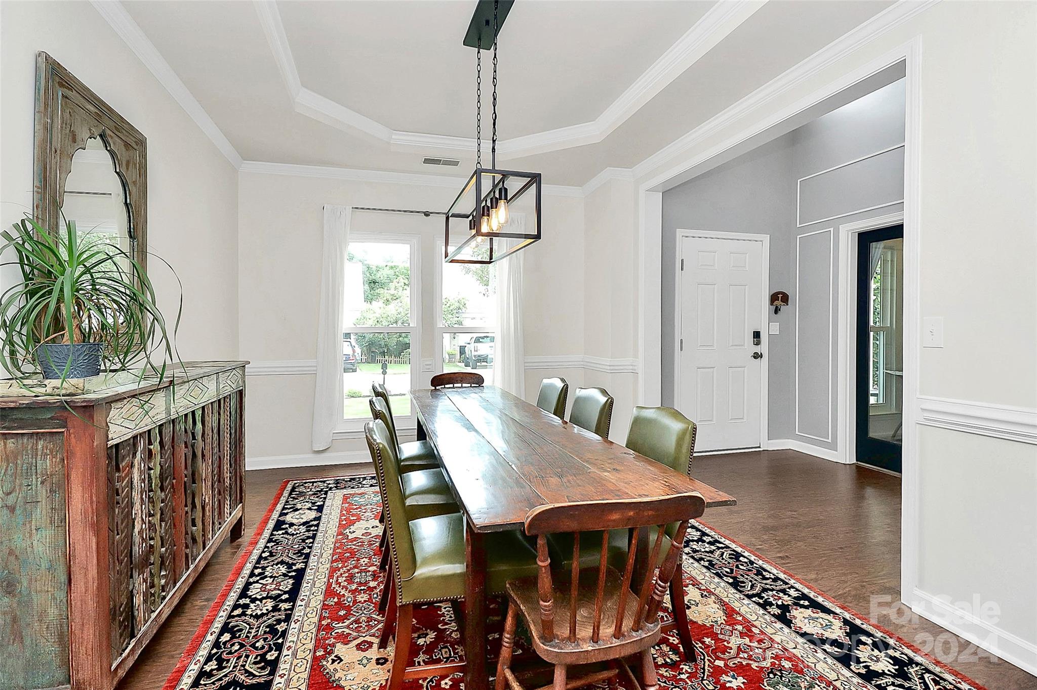 536 St George Road Fort Mill, SC 29708 - Photo 12 of 48 a view of a dining room with furniture window and wooden floor