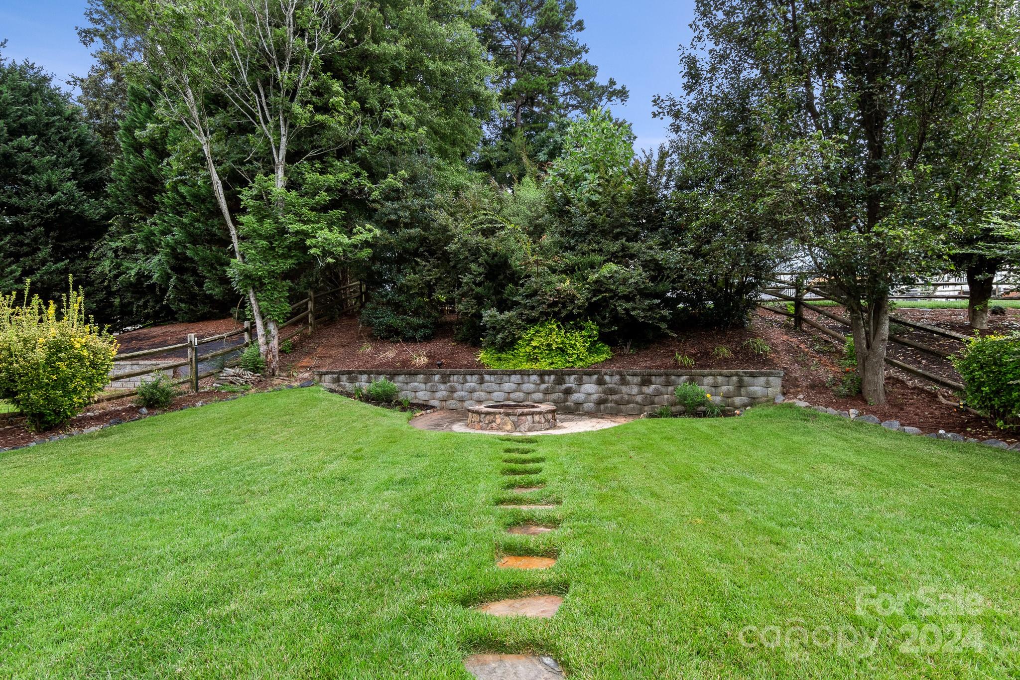536 St George Road Fort Mill, SC 29708 - Photo 9 of 48 a view of a backyard with a garden