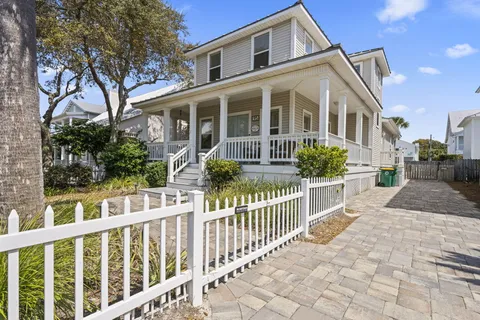 a front view of a house with a porch