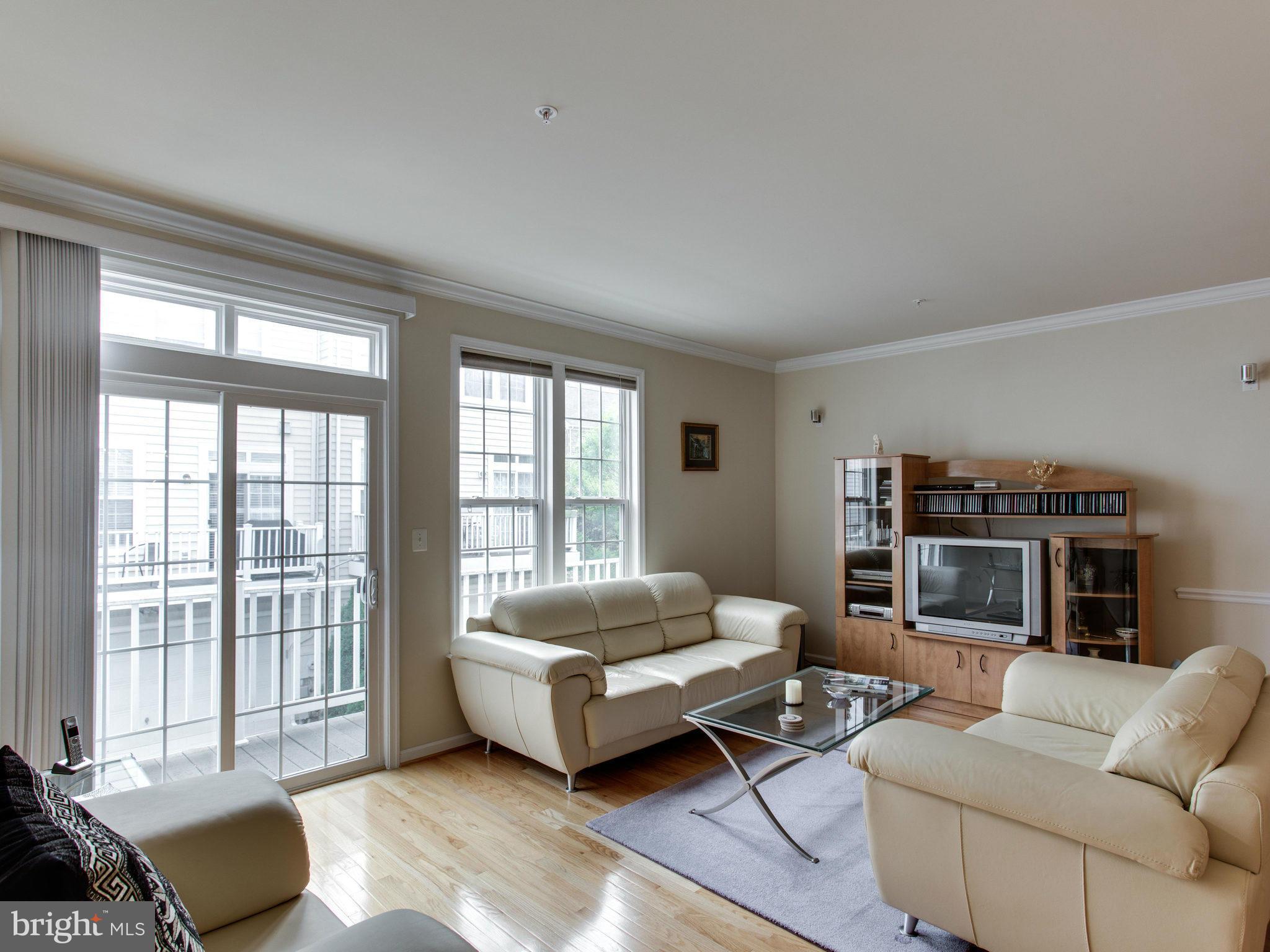 9823 Darcy Forest Drive Silver Spring, MD 20910 - Photo 10 of 30 a living room with furniture and a flat screen tv