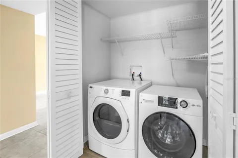 a large building with a big yard